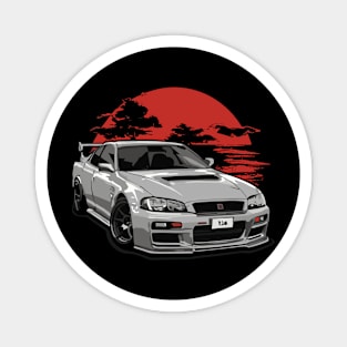 Nissan Skyline GTR R34, Godzilla, GTR Magnet